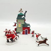 Department 56 North Pole Series Peppermint Skating Party 6 Accessories #56363