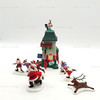 Department 56 North Pole Series Peppermint Skating Party 6 Accessories #56363
