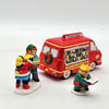 Department 56 Check It Out Bookmobile Snow Village Set of 3 Accessories 54518