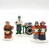 Department 56 Dickens' Village Series Carolers, Violet & Chestnut Vendors #55808