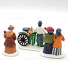 Department 56 Dickens' Village Series Carolers, Violet & Chestnut Vendors #55808