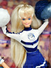 University Barbie Doll Connecticut Huskies Cheerleader 1996 Mattel 19866