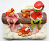 Dr. Seuss Jim Shore Grinch Max and Cindy-Lou Who Roasting Marshmallows Figurine