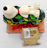 Peanuts by Jim Shore Happy Holiday Dreams Light Up Figurine Enesco 6017242