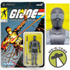 G.I. Joe Snake Eyes Comic Version in Gray Black Reaction Figure Wave 2 Super 7
