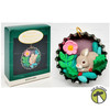 Hallmark Miniature Keepsake Ornament Holiday Bunny 1994 Collectors Club