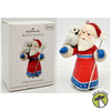 Hallmark Keepsake Ornament A Visit from Santa 2011