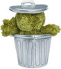 Sesame Street Oscar the Grouch in Trash Can Plush Kidrobot