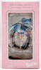 1998 Holiday Barbie 4 Inch Decoupage Ornament Including Wooden Stand