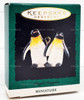 Hallmark Keepsake Miniature Ornament Playful Penguins 1995