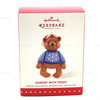 Hallmark Keepsakes 2015 Hanging With Teddy Christmas Ornament NEW