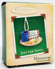 Hallmark Keepsake Miniature Ornament Just for Santa 2004