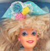 Teen Talk Barbie Doll Crimped Blonde Hair Pastel Theme 1991 Mattel #5745