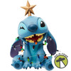 Disney Showcase Stitch Wrapped in Christmas Lights Figurine Enesco