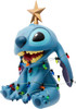 Disney Showcase Stitch Wrapped in Christmas Lights Figurine Enesco