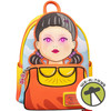 Netflix Squid Game Light Up Talking Young Hee Doll Mini Backpack Loungefly