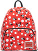 Disney Minnie Mouse Polka Dot Red Mini Backpack Loungefly