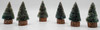 Liberty Falls Six Miniature Trees Village Accessories The Americana Collection