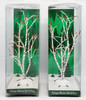 Department 56 Village Winter Birch Tree Lot of 2 52167