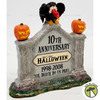 Department 56 Halloween 10th Anniversary Sign Snow Village Halloween 805026