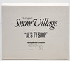Department 56 Al's TV Shop The Original Snow Village 54232