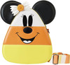 Mickey and Minnie Mouse Candy Corn Crossbody Bag Loungefly Halloween