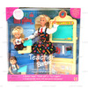Teacher Barbie Doll Set Recalled Edition Blonde Girl Blonde Boy Mattel 13914