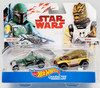 Hot Wheels Star Wars Boba Fett & Bossk Character Cars Vehicle 2017 Mattel FDK45