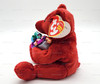 Beanie Babies Happy Birthday the Bear - Red, Holding Present 40198