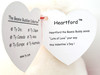 Ty Buddy Heartford the Bear Valentine's Day Plush