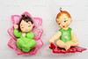 Hallmark Keepsake Ornament Lotus and Poinsettia Baby Fairy Messengers 2015
