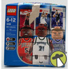 NBA LEGO Mini Figures 3566 10 Pc Set Jalen Rose Kevin Garnett Predrag Stojakovic