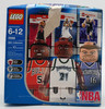 NBA LEGO Mini Figures 3566 10 Pc Set Jalen Rose Kevin Garnett Predrag Stojakovic
