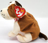 Ty Beanie Babies Huggins the Pitbull Dog Valentine's Day Plush