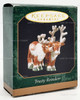 Hallmark Keepsake Miniature Ornament Trusty Reindeer 1999