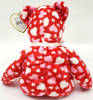 Ty Beanie Babies Hearts-A-Flutter the Bear Valentine's Day Plush