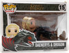 Daenerys and Drogon Funko POP! Rides Game of Thrones 15 Vinyl Action Figure 2016