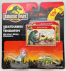 Jurassic Park Ceratosaurus & Triceratops Die Cast Dinosaur Figures & Cards 1993