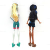 Monster High Set of 2 Dead Tired Lagoona Blue and Robecca Steam Dolls Loose