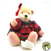 Steiff Original Tan Muffy Mohair Bear with Dress 6" Plush 667558