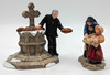 Department 56 The Charitable Vicar Set of 2 Dickens' Village Accessories #58566