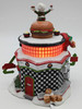 Department 56 Red's Elf Land Diner North Pole Series Lighted Building 56.56765
