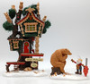 Department 56 Chisel McTimber Art Studio North Pole Woods Village Accessory