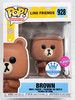 Funko POP! Animation Line Friends 928 Brown Flocked Vinyl Figure