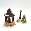 Department 56 Village Well and Holy Cross Set of 2 Retired 65471