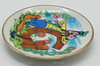 Disney's Alphabet Collection G For Goofy Mini Plate Walt Disney Productions 1980