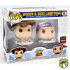 Funko POP Disney Pixar Toy Story Woody & Buzz Lightyear Vinyl Figure 2 Pack
