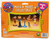 Maya & Miguel Collectibles Scholastic Set of 5 Figures 2005 Toy Play # MMT9700