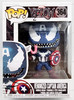 Funko POP Marvel Venom Venomized Captain America 364 Vinyl Bobble Head Figure