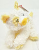 Ty Beanie Babies Saffron the Cat Plush Yellow